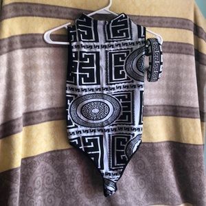 Body suit with headband!!!!!!